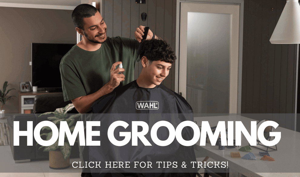 click here for Home Grooming Tips and Tricks articles and resources